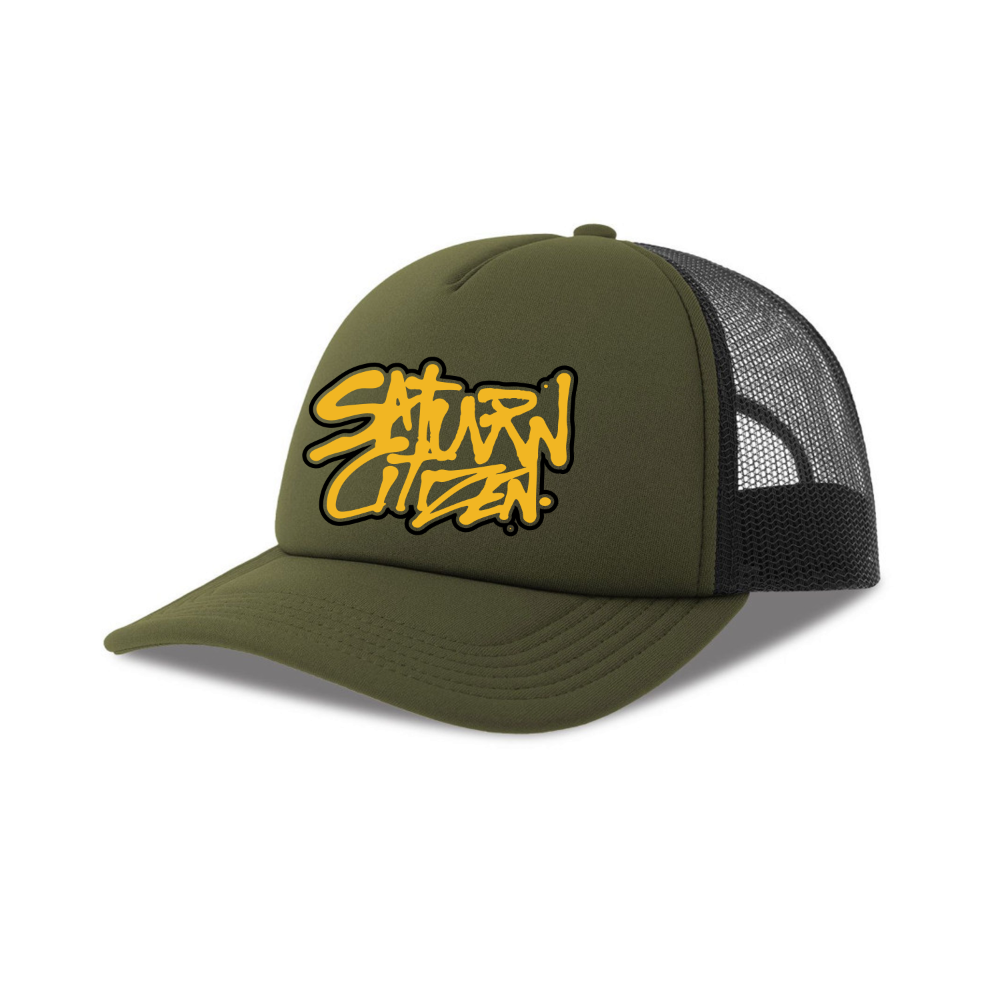 SATURN PUNK CAP KHAKI YELLOW