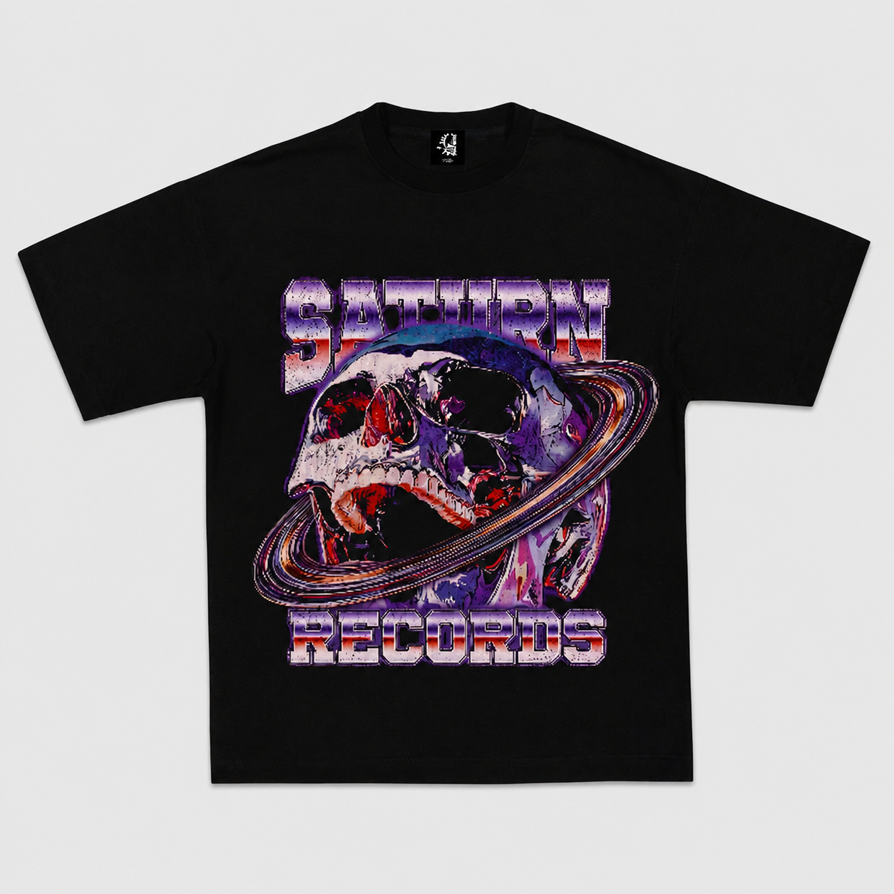 SATURN SKULL DELUXE BLACK