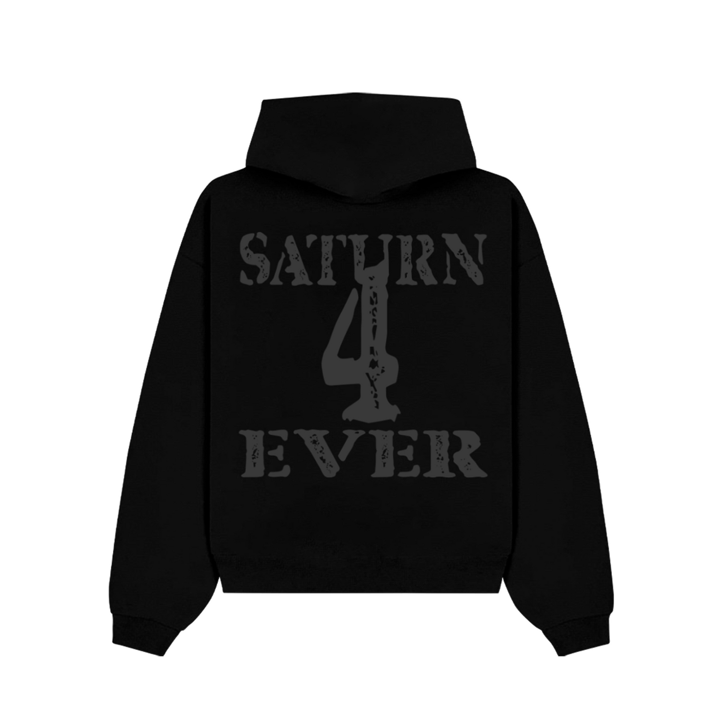 HOODIE SATURN 4 EVER BLACK MARKET EDTION