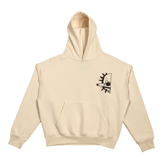 HOODIE SATURN 4 EVER BEIGE