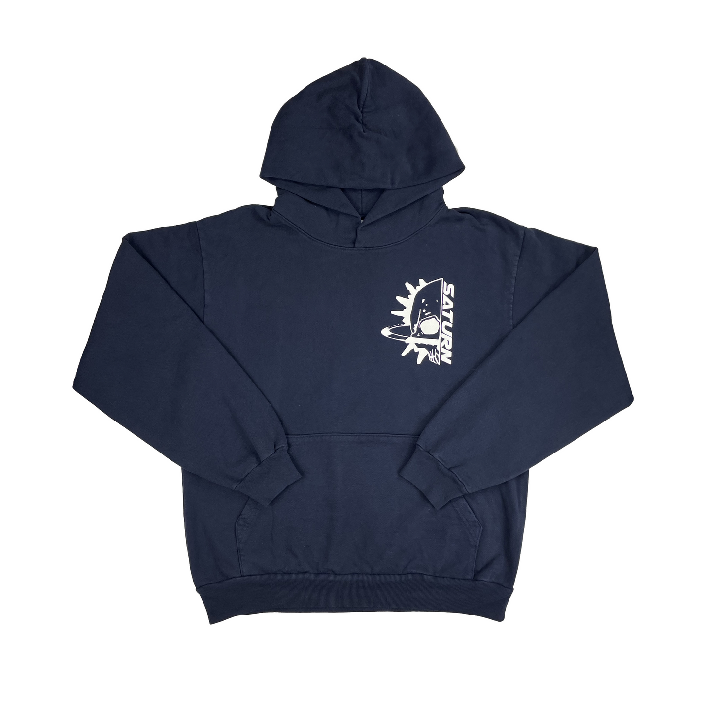 SATURN G HOODIE BLEU MARINE