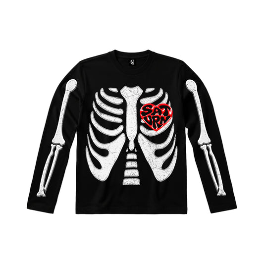 SKELETON LONGSLEEVE HEART