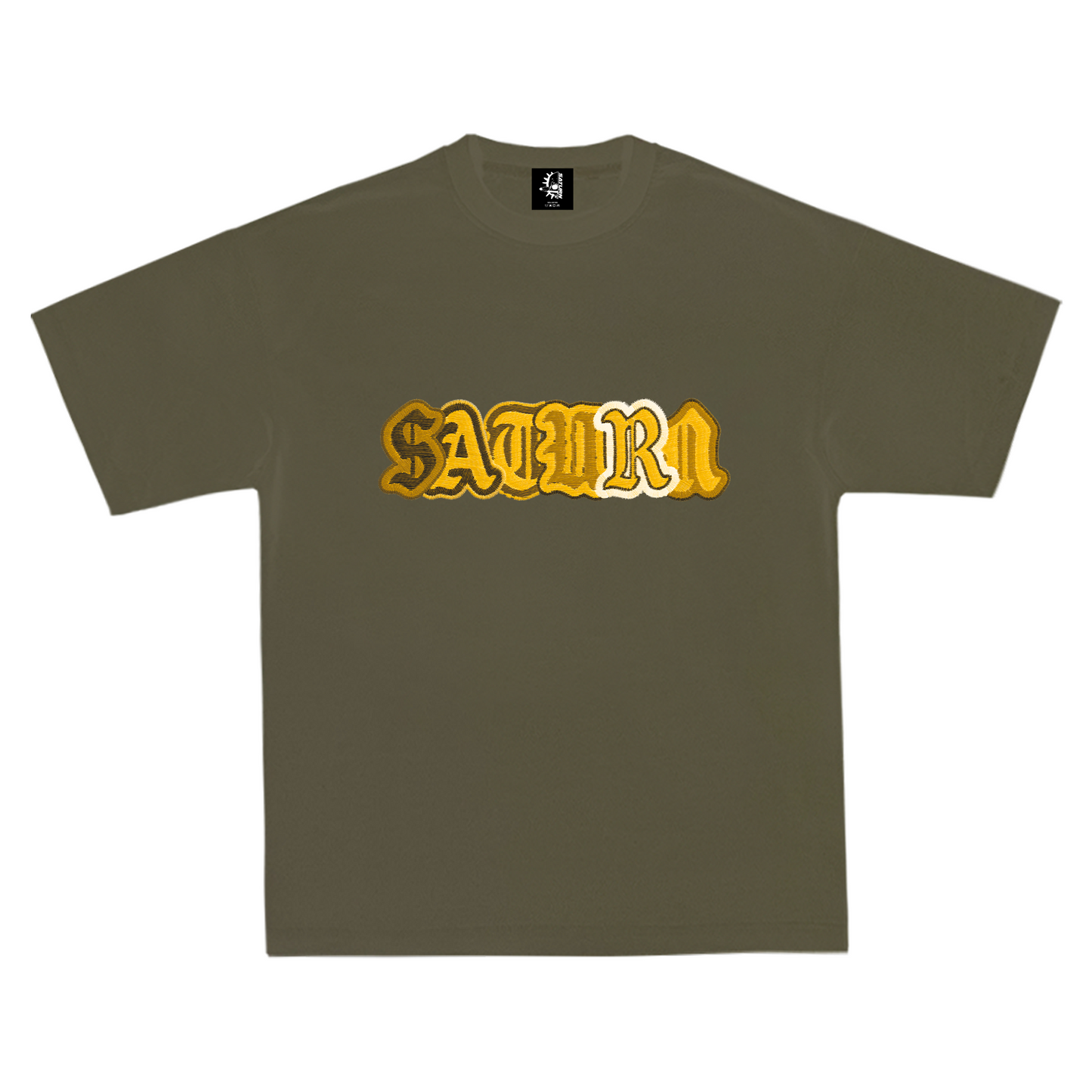 SATURN VARSITY DARK GREY YELLOW