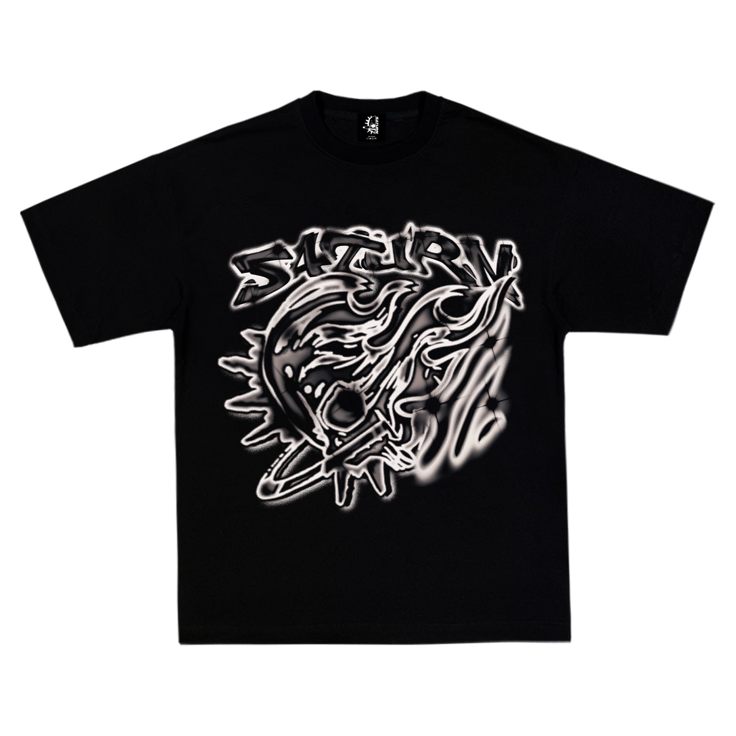 SATURN AIRBRUSH STYLE BLACK