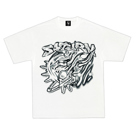 SATURN AIRBRUSH STYLE WHITE