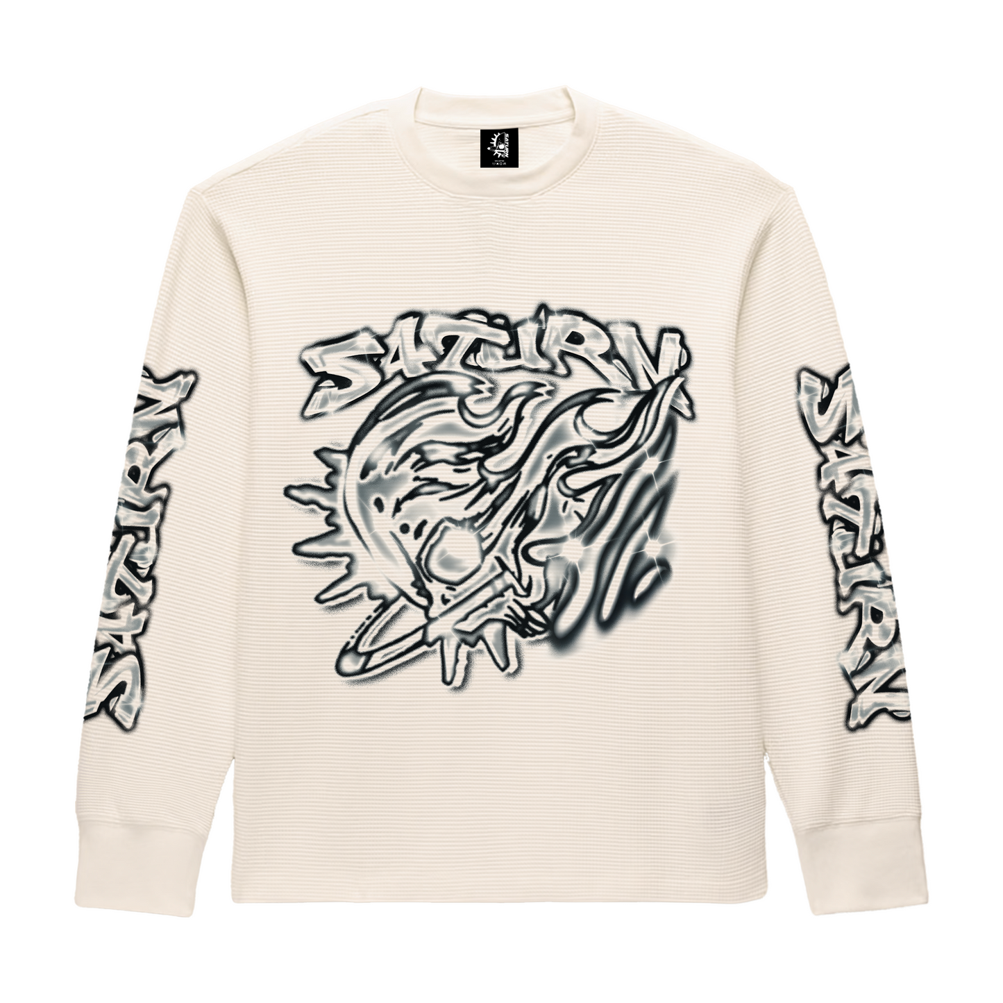 SATURN AIRBRUSH STYLE THERMAL LONG SLEEVES