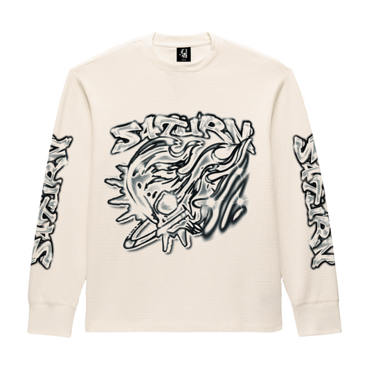 SATURN AIRBRUSH STYLE THERMAL LONG SLEEVES