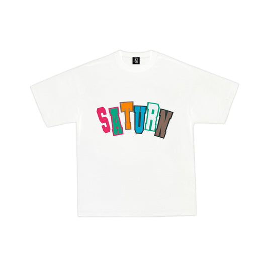 ALPHABET TEE BLANC