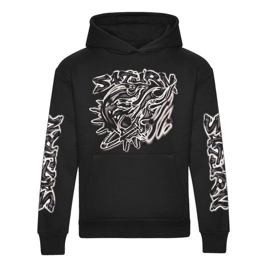 HOODIE SATURN AIRBRUSH STYLE