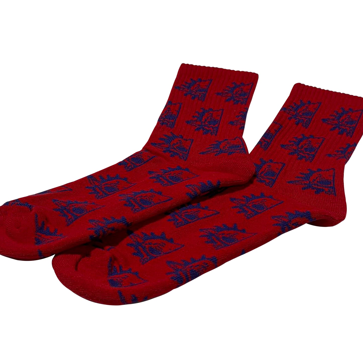 CHAUSSETTES ROUGES MONOGRAMME