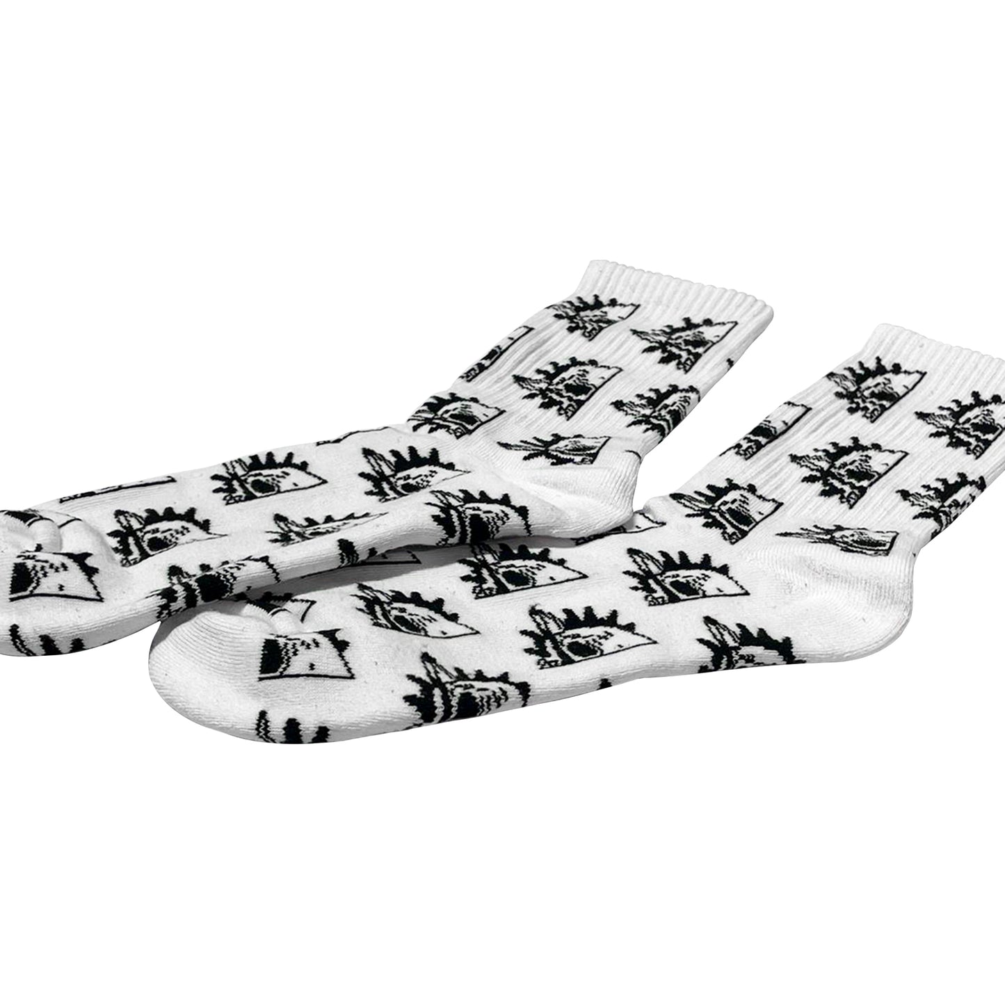 CHAUSSETTES BLANCHES MONOGRAMME