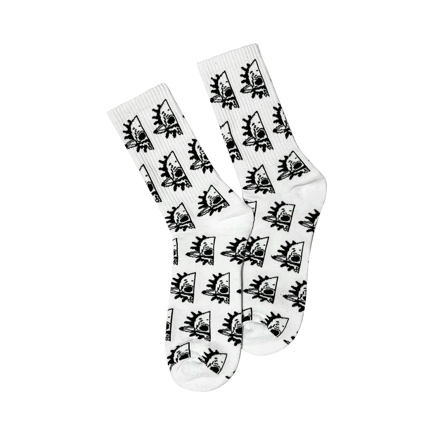 CHAUSSETTES BLANCHES MONOGRAMME