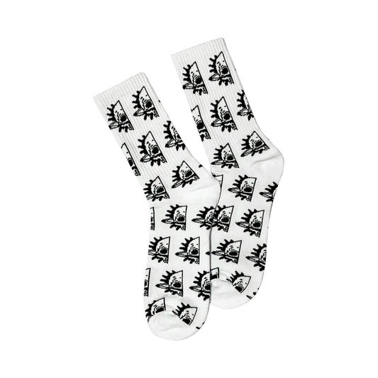 CHAUSSETTES BLANCHES MONOGRAMME