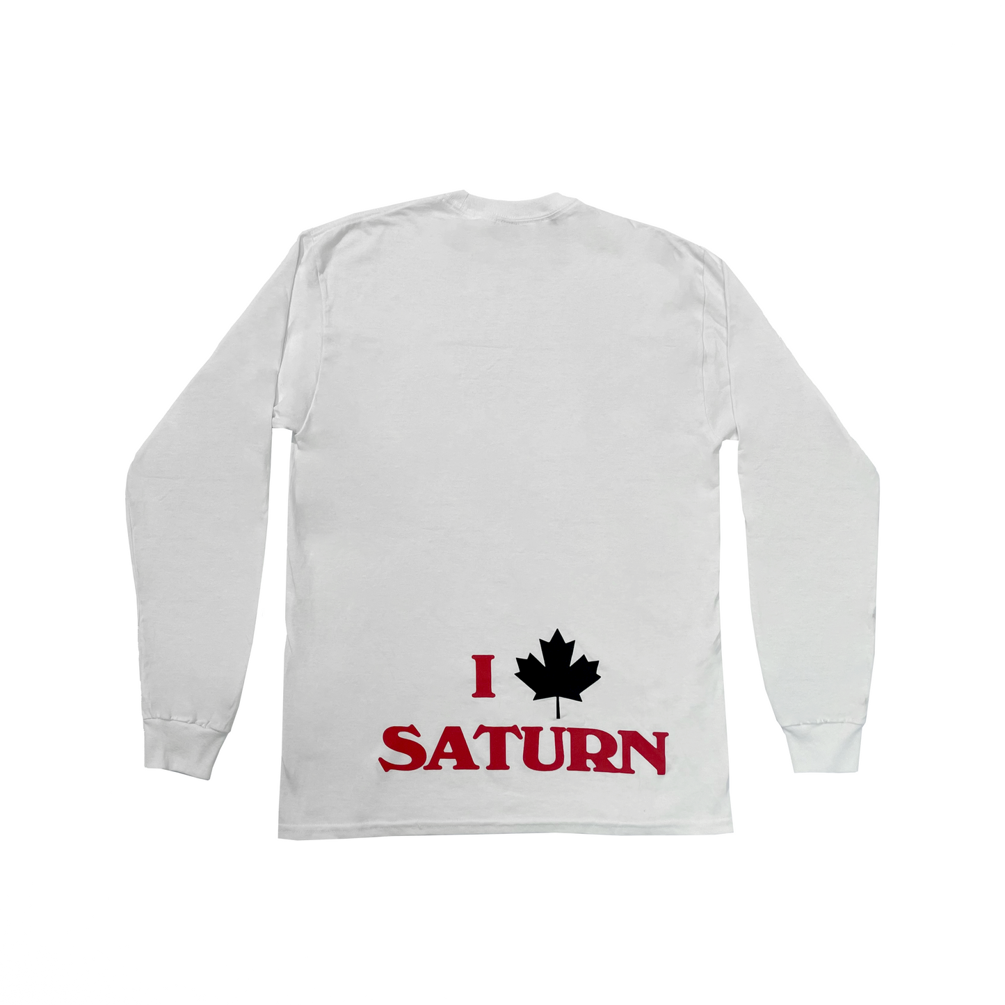 LONG SLEEVE I LOVE CANADA BLANC